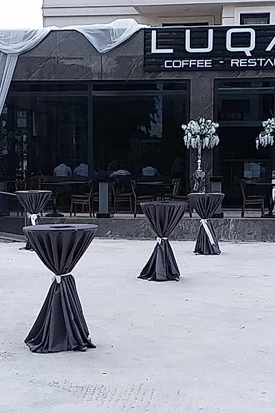 KOKTEYL MASASI - ANTRASİT GÜMÜŞ